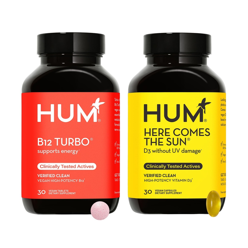 HUM B12 Turbo + Vitaman D3 von Nutriton: Hier kommt die Sonne und B12 Turbo