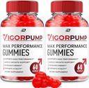 Vigor Pump Gummis für Herren – VigorPumpe Male Gummis All-Natural Supplement, Pump Vigor Gummies Bewertungen (2 Pack - 120 Gummies)