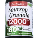 FITO MEDIC'S Lab | Soursop Supplement | Graviola | 180 Capsules | Soursop Graviola Caps