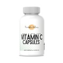 Vitamin C Kapseln | Rein, Mais, & GMO-frei | 1000 mg Vitamin C pro Kapsel | 200 Kapseln