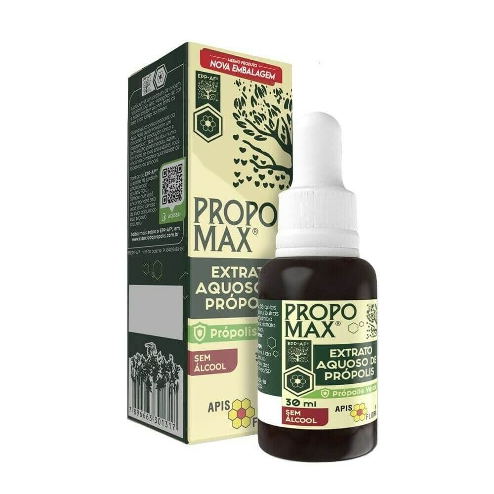 Apis Flora Brazilian Green Bee Propolis, High in Flavonoids und Artepillin-C 7, Wax-Free, Alkoholfrei, 30ml (Pack von 2)
