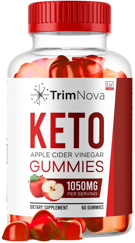 LIVORKA TrimNova Keto ACV Gummies, TrimNova Gummies, TrimNova Keto, TrimNova Keto ACV Gummies, TrimNova Keto Formula, TrimNova Keto ACV Gummies 1050MG, 60 Gummies für 1 Monat.