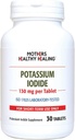 Kaliumjodid 130 mg KI Supplement | 30 Tabletten für Schilddrüsenunterstützung | Jod - YODO Naciente