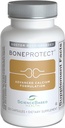 BoneProtect – Fortgeschrittene Knochengesundheitsergänzung mit Calciumcitrat, Vitamin D3, K2 (MK‐7), Magnesium und Antioxidantien – unterstützt Knochendichte, Herz- und Colongesundheit – 120 Kapseln