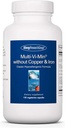 Groupe de recherche sur les allergies - Multi-Vi-Min sans cuivre et fer - Hypoallergénique - 150 capsules végétariennes