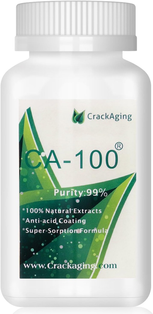 Crackaging CA-100 100% Natürliche Super-Absorption Cycloastragenol 10mg/Cap (CA-100 10mg 90caps) DNA Cell Telomerase Supplements