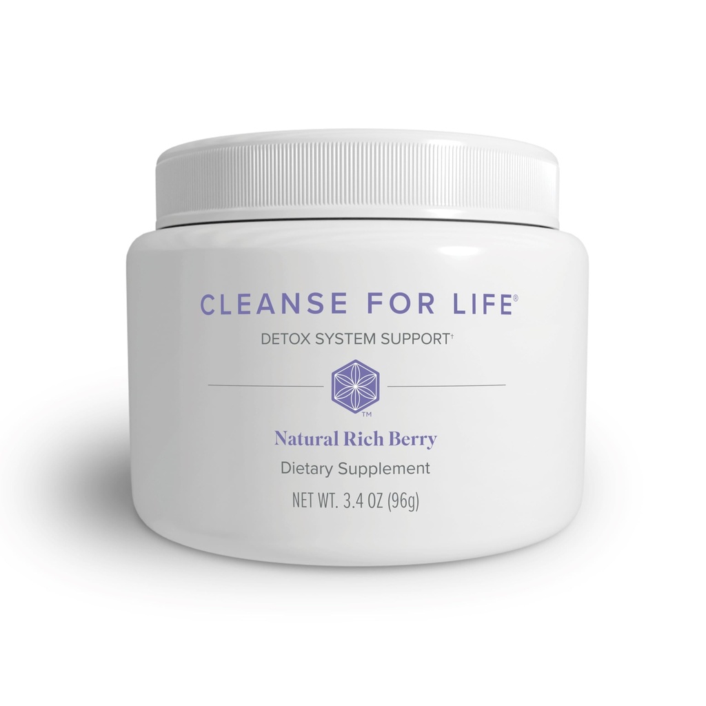 Isagenix Cleanse for Life - Pulver-Ergänzung für saubere Getränke mit No Laxatives oder Diuretics - Unterstützung Stoffwechsel mit Vitamin B12 & Niacin - Natural Rich Berry - 3.4 Oz (16 Servierungen)