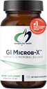 Conceptions pour la santé GI Microb-X - Gut botanique support, nettoyage + supplément de détox avec Tribulus, Berberine + Extrait de baie - Végétarien + Non-OGM (60 capsules)