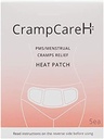 (5 Patches) CrampCareH PMS/Menstrual Cramps Relief Wärmeaufnäher mit breiten Flügeln, FDA Registriert