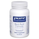 Pure Encapsulations Best-Rest Formel - Unterstützt Restful Sleep - für Entspannung - Restful Sleep Supplement - Non-GMO & Vegan - 60 Kapseln
