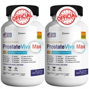 ProstateViva Max Ergänzungen für Männer Kapseln, Gesundheit Ergänzungen - Maximale Stärke, Alle Natürliche zu unterstützen normale und gesunde Funktion (120 Kapseln)