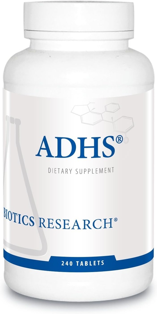 Biotics Research ADHS Adrenal Support, unterstützt normale Cortisol Levels, Antioxidans Support, Mehr Energie, Gesunde Reaktionen 240 Tabletten