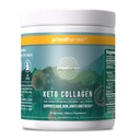 Primal récolte Kéto collagène poudre avec huile de type I et III collagène peptides pour les femmes et les hommes 30 portions