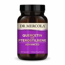 Dr. Mercola Quercetin & Pterostilbene Advanced - Unterstützt Atmungs- und Immungesundheit - 500 mg Quercetin - Hochverfügbarkeitsformel - Non-GMO, Gluten-Free & Soy Free - 60 Kapseln (30 Portionen)