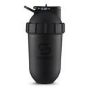 SHAKESPHERE Shaker Bottle - 24oz Leak Proof Protein Shaker Bottle für Pre Workout, Smoothie und Pulver Getränke Mixer, No-Blade Mixer für Gym, BPA-frei, einfach sauber & einfach zu transportieren (Matte Black)