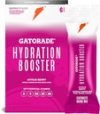 Gatorade Hydration Booster Elektrolyt Getränke-Mischpulver-Packets, Citrus Berry, Advanced Electrolyte Blend, keine hinzugefügten Farben, keine künstlichen Süßungsmittel, essentielle Vitamine A, C, B3, B5, B6, macht 20 Fl Oz, (6 Pack)