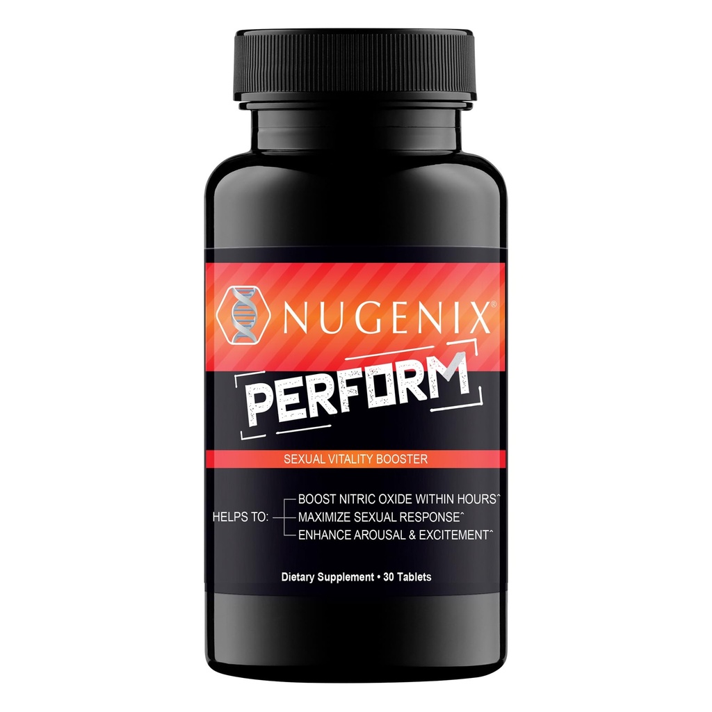 Nugenix Perform, Stickstoffoxid und Vitalität Booster für Männer - 30ct