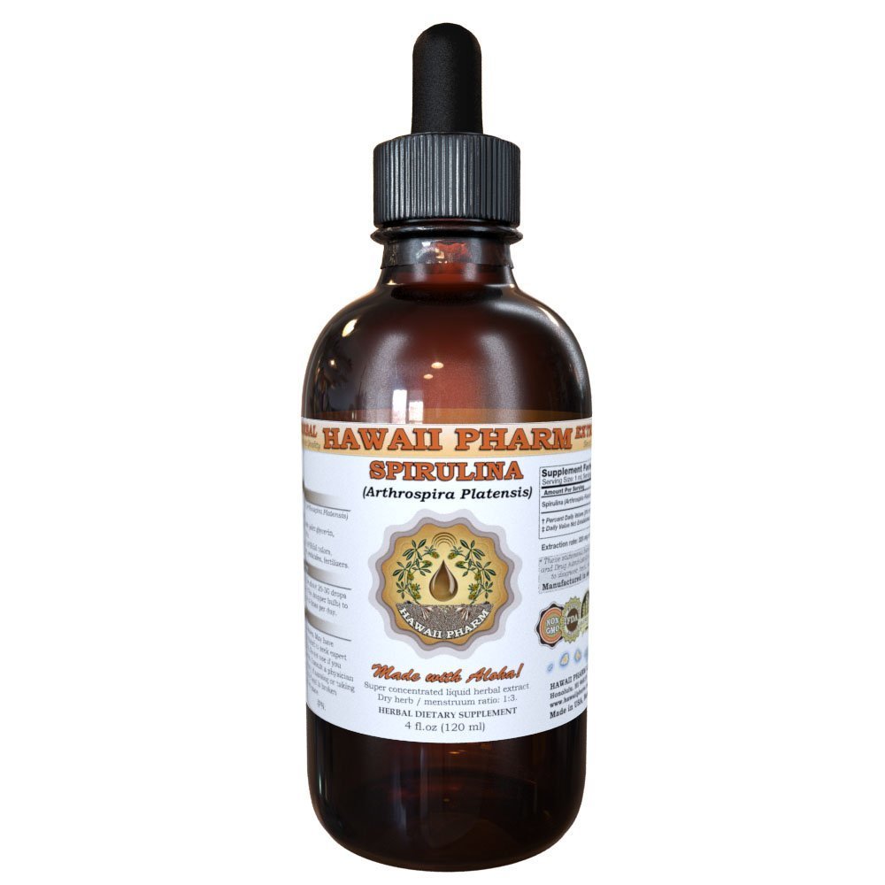 HawaiiPharm Spiruline (Arthrospira platensis) Extrait liquide 2 fl.oz