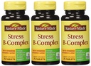 Nature faite Stress B Complexe W Zinc Taille 75ct (paquet de 3) 225 ct Total