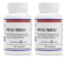 Pros-TEROL (2 kit de bouteille), Prostate Relief avec des stérols de plantes à 900 mg avec graines de citrouille, racine de nervure piquante, racine de gingembre, extrait de racine de réglisse 90 Caplets