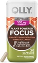 OLLY Focus Adaptogen, Ginseng, Gotu Kola, Mood Support Supplement, Vegetarische Kapseln - 30ct