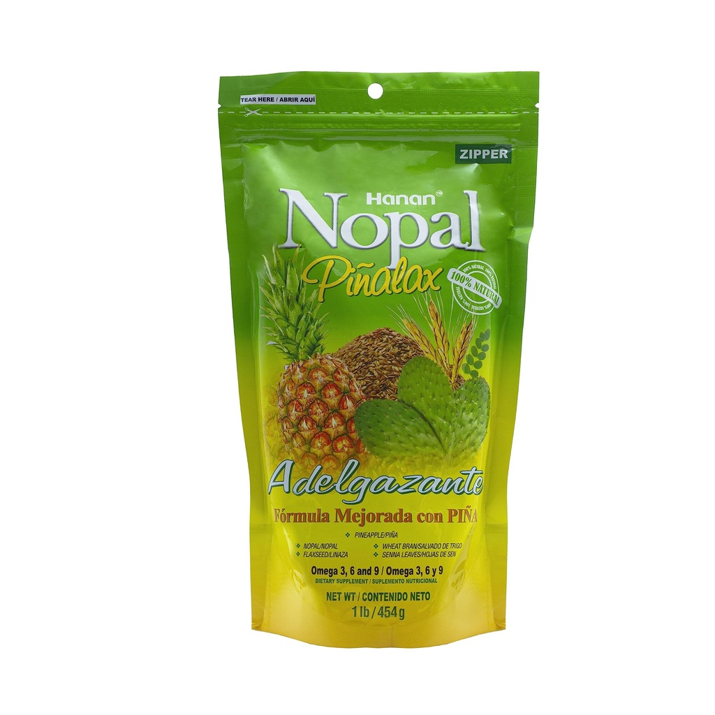 Nopal PINALAX | 100% Natürliche High Fiber Blend | 1lb (454g) | Natürliche Hilfsmittel bei der Reinigung des Colon | Verbesserte Verdauung und erhöhte Energie