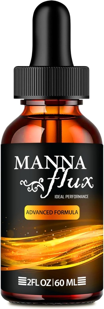 Manna flux gouttes, Mannaflux supplément de soutien gouttes liquides - Force maximale, Manna Flux gouttes santé et bien-être, Mannaflux Toutes les formules naturelles, Manna Flux gouttes liquides Avis (1 Pack)