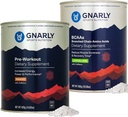 Gnarly Nutrition Pré-entraînement Mangue (14.82oz) BCAAs Lime citron (10.58oz)