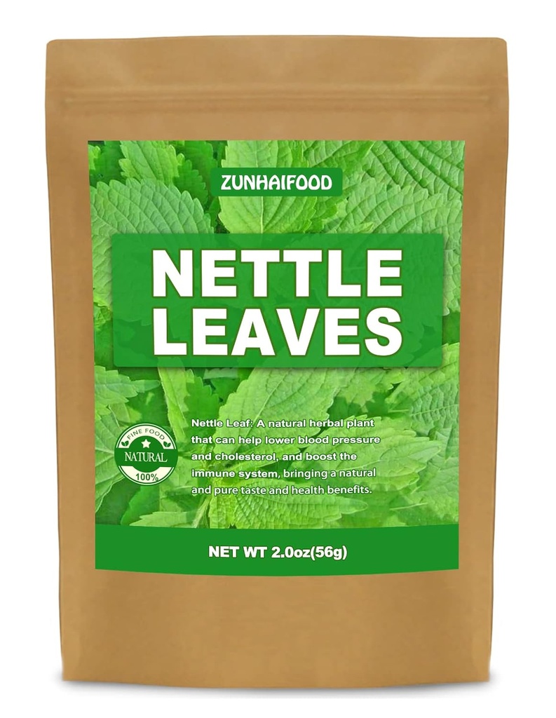 Premium Ganze Nettle Blätter, Natürliche Nettle Leaf, 2.0 oz(56g), Pack of 1, 100% Pure, No Gmo, No Addtives