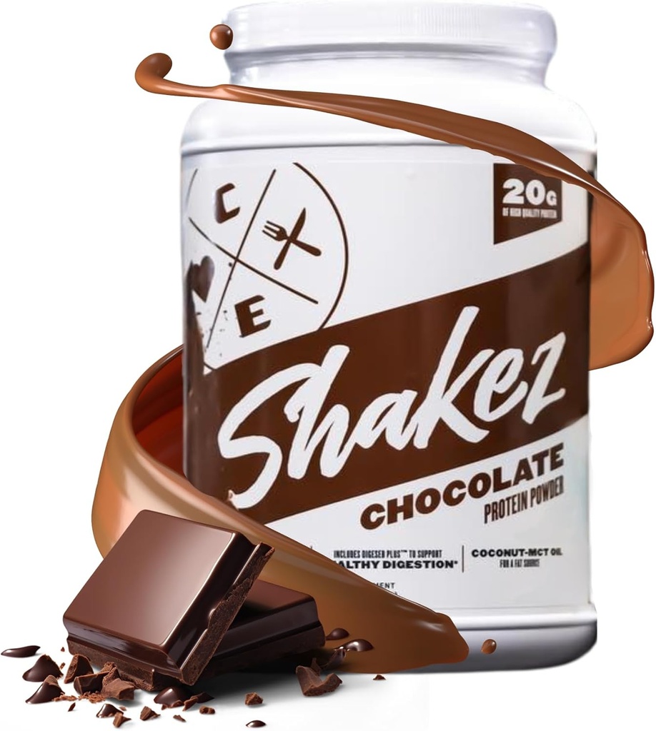 Nettoyer la poudre de protéines, 30 portions, 20g de protéines par scoop, perte de poids Shake (chocolat)