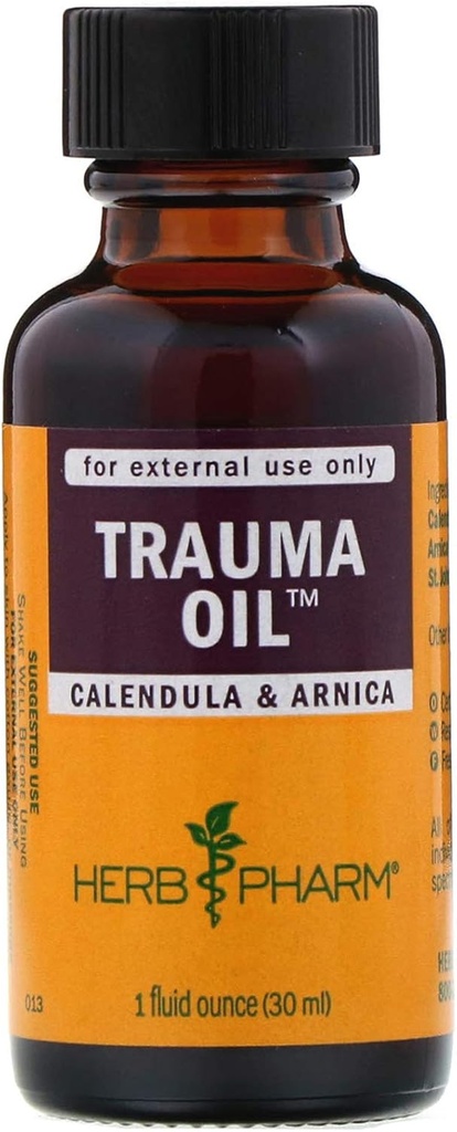 HERB PHARM Trauma Oil Compound, 1,2 Livre (FAOIL01), 1 Fl Oz (paquet de 1)
