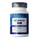 Petandim Hunde Vitamine (30 Kautabletten), Antioxidantien reduzieren oxidativen Stress, Gelenkergänzung für Hunde, Haut und Mantel Ergänzung, Omega-3 & Collagen für Hunde, Huhn + Bacon Flavor