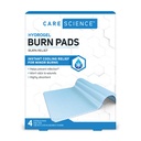 Pflege Wissenschaft Hydrogel Steril Burn Dressing Bandage Pads für Burn Relief, 4 ct | Instant Cooling Relief für Minor Burns & Wounds