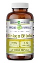 Erstaunliche Formeln Ginkgo Biloba 120 Mg Ergänzung 120 Kapseln | Standardisiert, um 24% Ginkgo Flavone Glycoside | Non-GMO | Gluten Free | Made in USA