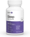 Sommeil - 60 Capsules - All Natural -100% sans médicament Aide au sommeil et non-habit formant- puissant 9-en-1 formule avec un complexe à base de plantes avancé