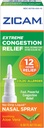 Zicam Extreme Congestion Relief No-Drip Liquid Nasal Spray mit beruhigendem Aloe Vera, 0,5 Unze (Pack von 2)