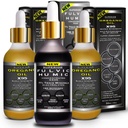 Fulvic Humic Acid Ionic Trace Minerals avec Electrolytes Liquid Supplement Plus Oil Drops Super Strength Plus Versatile Puis Huile d'Origan Softgels et Capsules