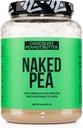 Pois nus - Protéines de beurre d'arachide au chocolat des fermes américaines et canadiennes, cacao biologique, sucre de coco biologique - Pas d'OGM, pas de soja et sans gluten, aide à la croissance et à la récupération - 21 portions