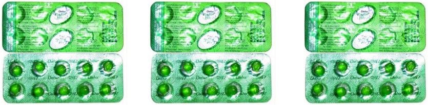 Dabur Pudin Hara Pearls – für Upset Stomach, Säure, Flatulence, Verdauung & Bloating, unterstützt Verdauung und Gut Gesundheit und Komfort - für Männer & Frauen - 200 Count (Pack von 20)