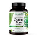 EMERALD LABS Osteo Knochengesundheit - Immununterstützung & Knochen & Gelenkergänzung mit Vitamin D3, K2, Calcium, Magnesium, OptiMSM, Meriva Phytosome & More - 90 pflanzliche Kapseln