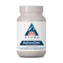 Ayush Herbes AdrenOm - supplément adrénal et stress-support pour les femmes et les hommes, Ashwagandha & Eleuthero pour soutenir l'équilibre adrénal, la fonction cognitive et le calme - 90 capsules végétariennes (1 comte)
