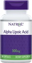 Natrol Alpha Lipsäure 300mg Kapseln, 50 Zähler (Pack von 3)
