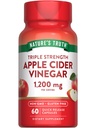 Nature's Truth Apple Cider Essig Kapseln | 1200mg | Schnelle Veröffentlichung Pillen | Non-GMO & Gluten kostenlose Ergänzung