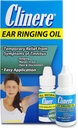 Clinere Ohrring Öl Relief, Ohr Tropfen zu helfen, zu stoppen Ringen in den Ohren, Tinnitus Relief, Geräusche in Ohren, Schmerzen und Unglück, glaubt Ohr Ringen, Buzzing, Klick mit Homöopathic Öl, .5 fl