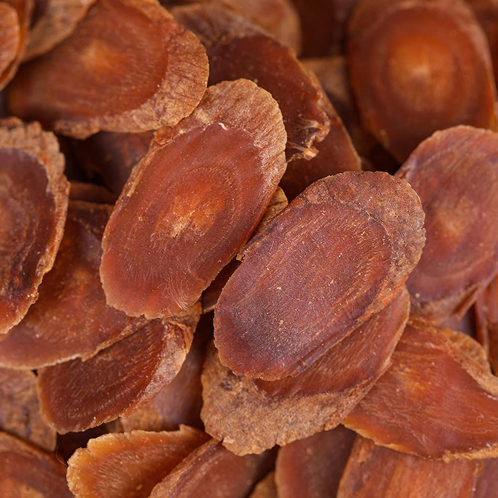 18 Jahre Rot Ginseng Slices Korean Ginseng Red Panax Korean Red Ginseng Roots Slice Korean Ginseng Dried Red Panax Ginseng Slices Red Ginseng Root Slices Red Ginseng Slice (100 Gramm / 0,22 lbs)