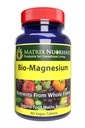 BIO-Magnesium - Premium-Magnesium-Ergänzung für: Energie, Blutdruck, Muskelfunktion, Schlaf, Nervenfunktion, Blutspiegel und mehr! - Vegan Tabletten (60ct)
