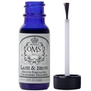 OMS Natural Wimpernwachstum Serum - Premium Wimpernfördernde Formel mit Rizinusöl & Batana Öl Organic - Thicker, Längere Lashes und Augenbrauen in 5 Wochen, 8-12 Monat Versorgung - Made in USA (15ml)