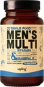 Multivitamin für Männer - Daily Men’s Multivitamin - Methylierter B-Komplex mit ganzer Nahrungsergänzungsmittel, Vitamin B12, Folate, A, C, D3, E, K2, Organic Fruits & Vegetables - Vegan, Non-GMO - 60 Caps
