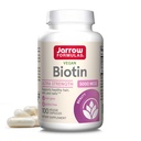 Jarrow Formulas® Biotin Ultra Strength 5000 mcg, Nahrungsergänzung, Haar, Haut und Nägel Unterstützung, 100 Veggie Kapseln, Bis zu 100 Tage Versorgung
