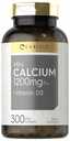 Carlyle Calcium 1200 mg mit Vitamin D3 | 300 Softgele | Non-GMO und glutenfreie Ergänzung